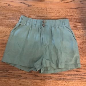 Brand new green size medium forever 21 shorts